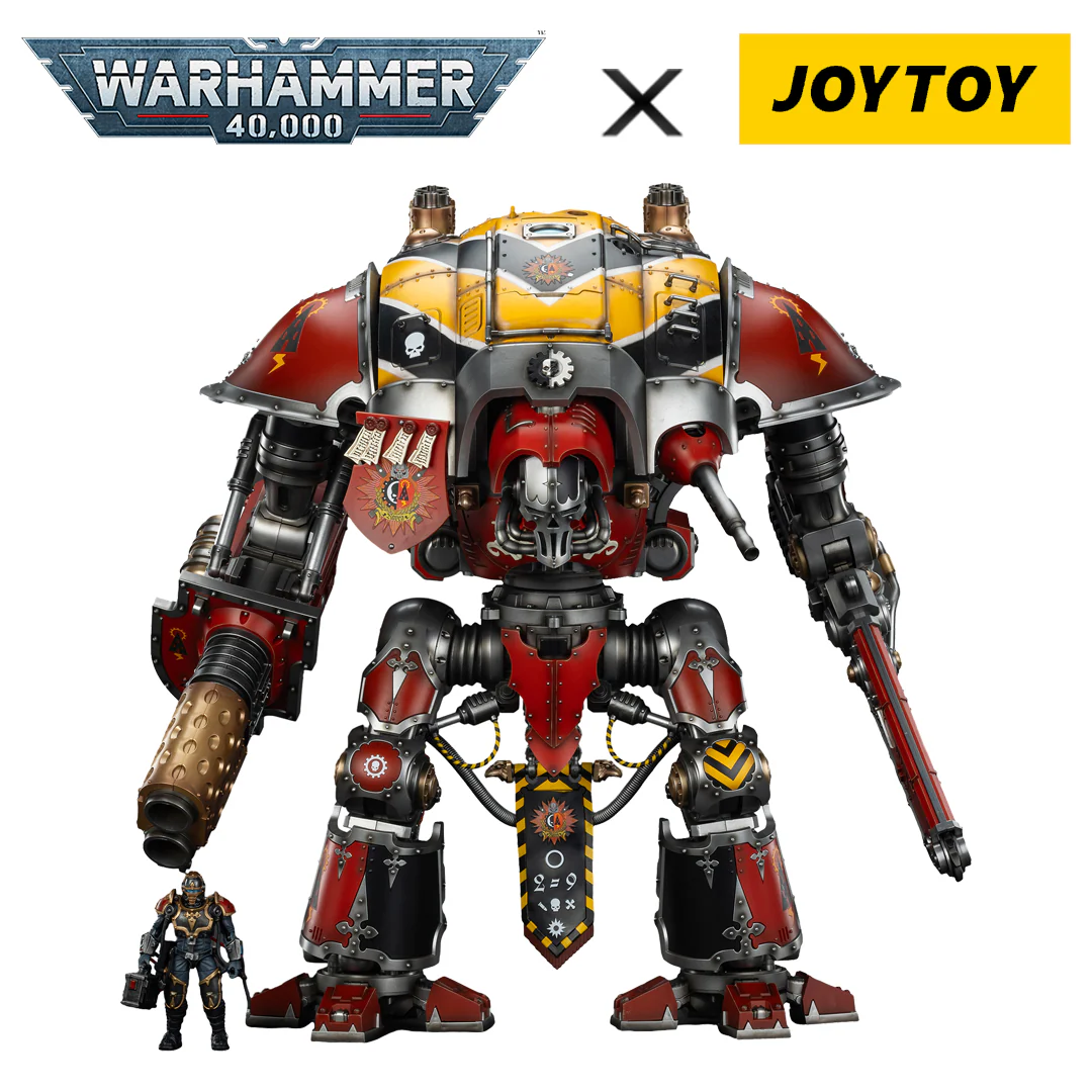 JoyToy Warhammer: 40,000 Action Figure - Imperial Knights, House Raven, Knight Errant (1/18 Scale)