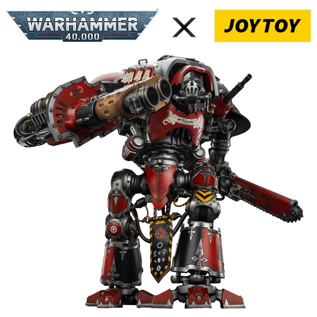 JoyToy Warhammer: 40,000 Action Figure - Imperial Knights, House Raven, Knight Errant (1/18 Scale)