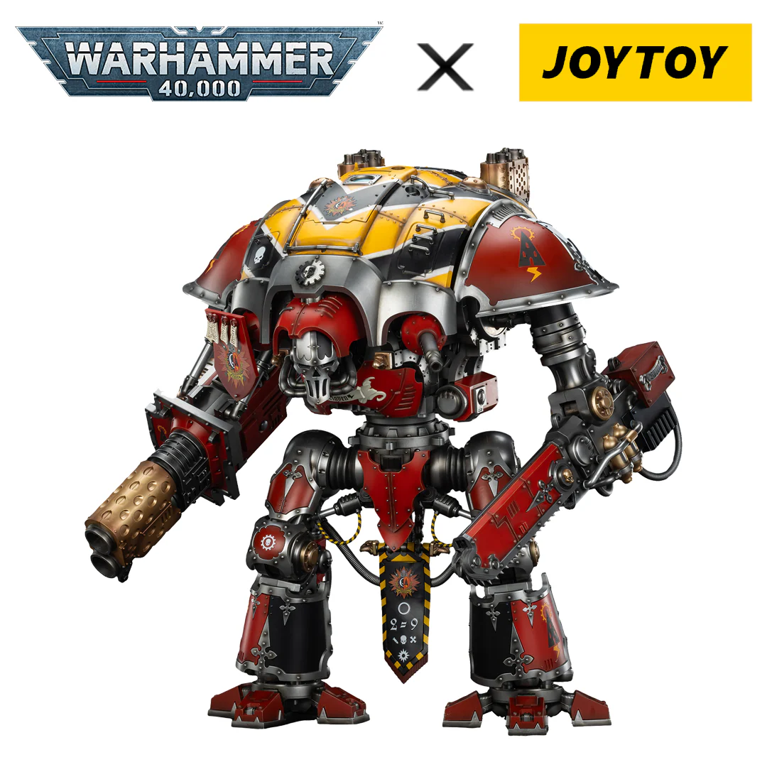JoyToy Warhammer: 40,000 Action Figure - Imperial Knights, House Raven, Knight Errant (1/18 Scale)