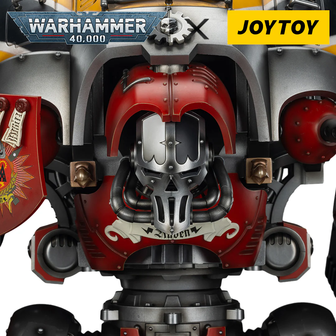 JoyToy Warhammer: 40,000 Action Figure - Imperial Knights, House Raven, Knight Errant (1/18 Scale)