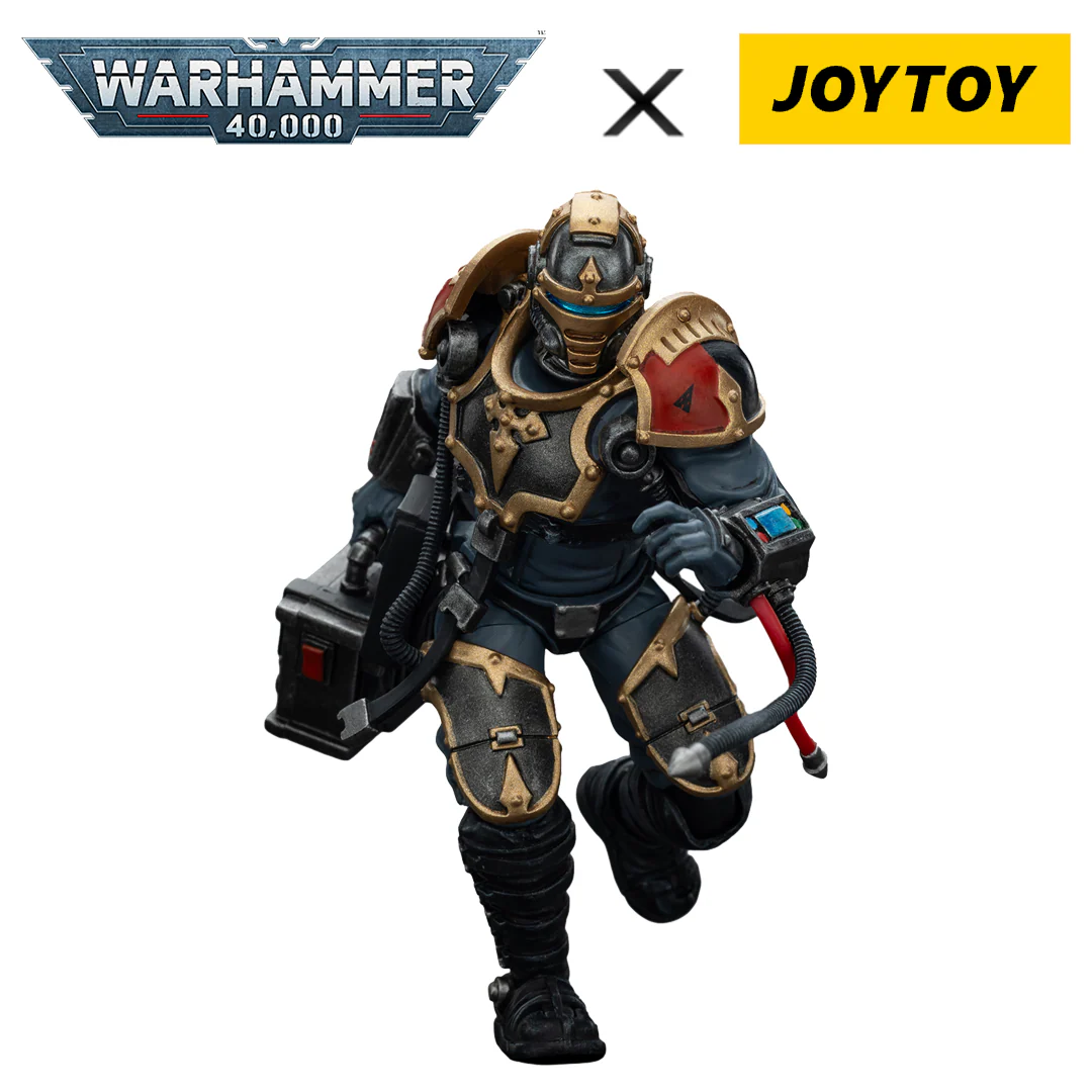 JoyToy Warhammer: 40,000 Action Figure - Imperial Knights, House Raven, Knight Errant (1/18 Scale)