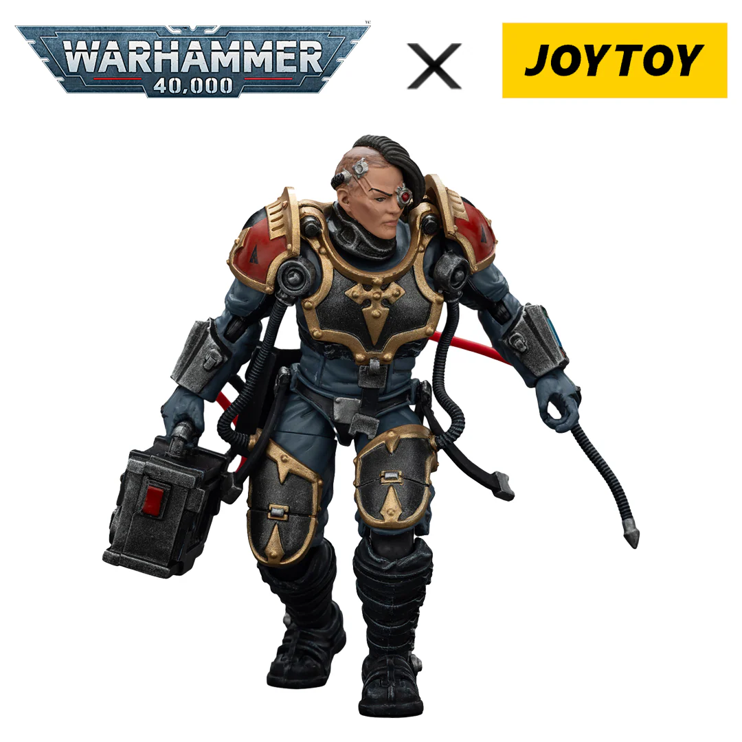JoyToy Warhammer: 40,000 Action Figure - Imperial Knights, House Raven, Knight Errant (1/18 Scale)
