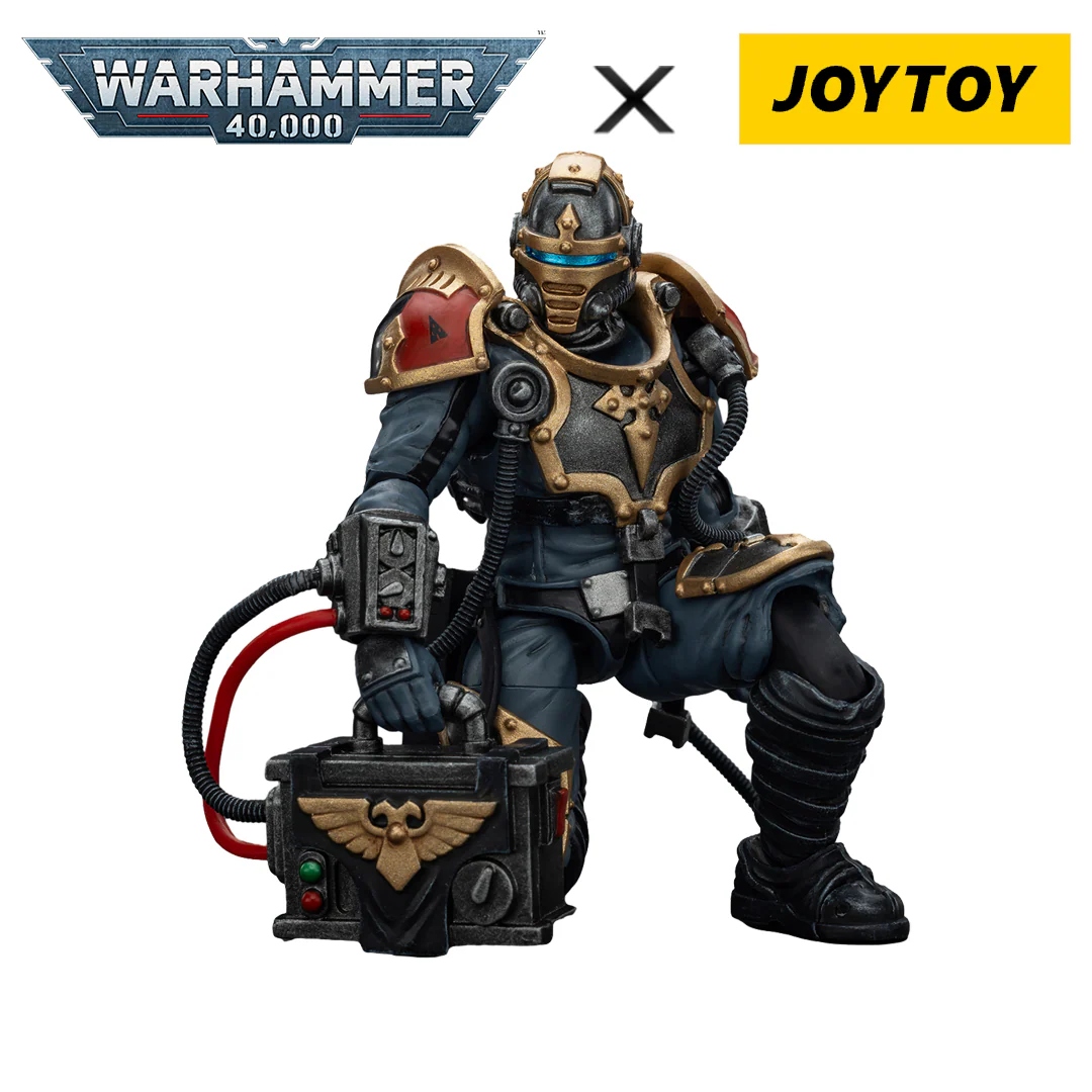 JoyToy Warhammer: 40,000 Action Figure - Imperial Knights, House Raven, Knight Errant (1/18 Scale)