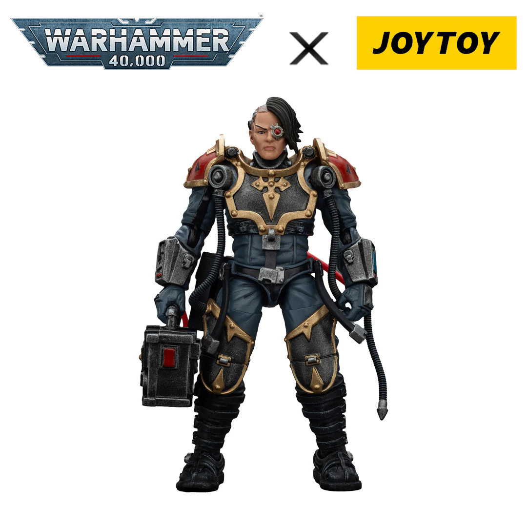 JoyToy Warhammer: 40,000 Action Figure - Imperial Knights, House Raven, Knight Errant (1/18 Scale)