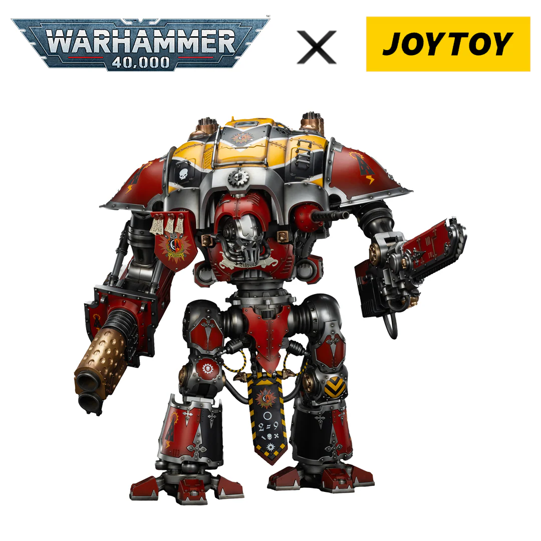 JoyToy Warhammer: 40,000 Action Figure - Imperial Knights, House Raven, Knight Errant (1/18 Scale)