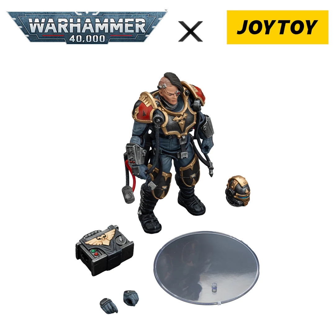 JoyToy Warhammer: 40,000 Action Figure - Imperial Knights, House Raven, Knight Errant (1/18 Scale)