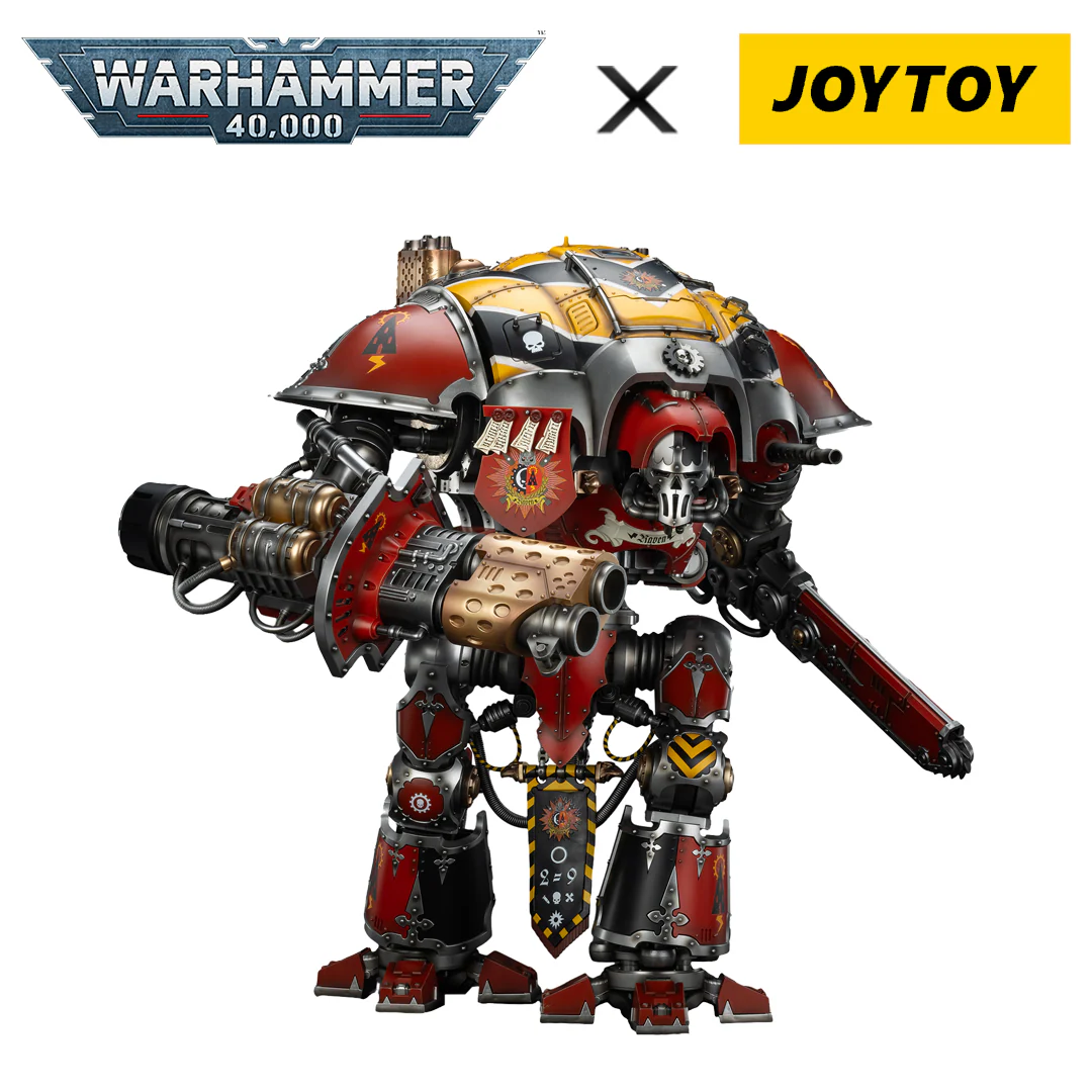 JoyToy Warhammer: 40,000 Action Figure - Imperial Knights, House Raven, Knight Errant (1/18 Scale)