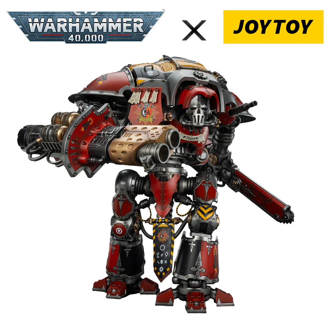 JoyToy Warhammer: 40,000 Action Figure - Imperial Knights, House Raven, Knight Errant (1/18 Scale)