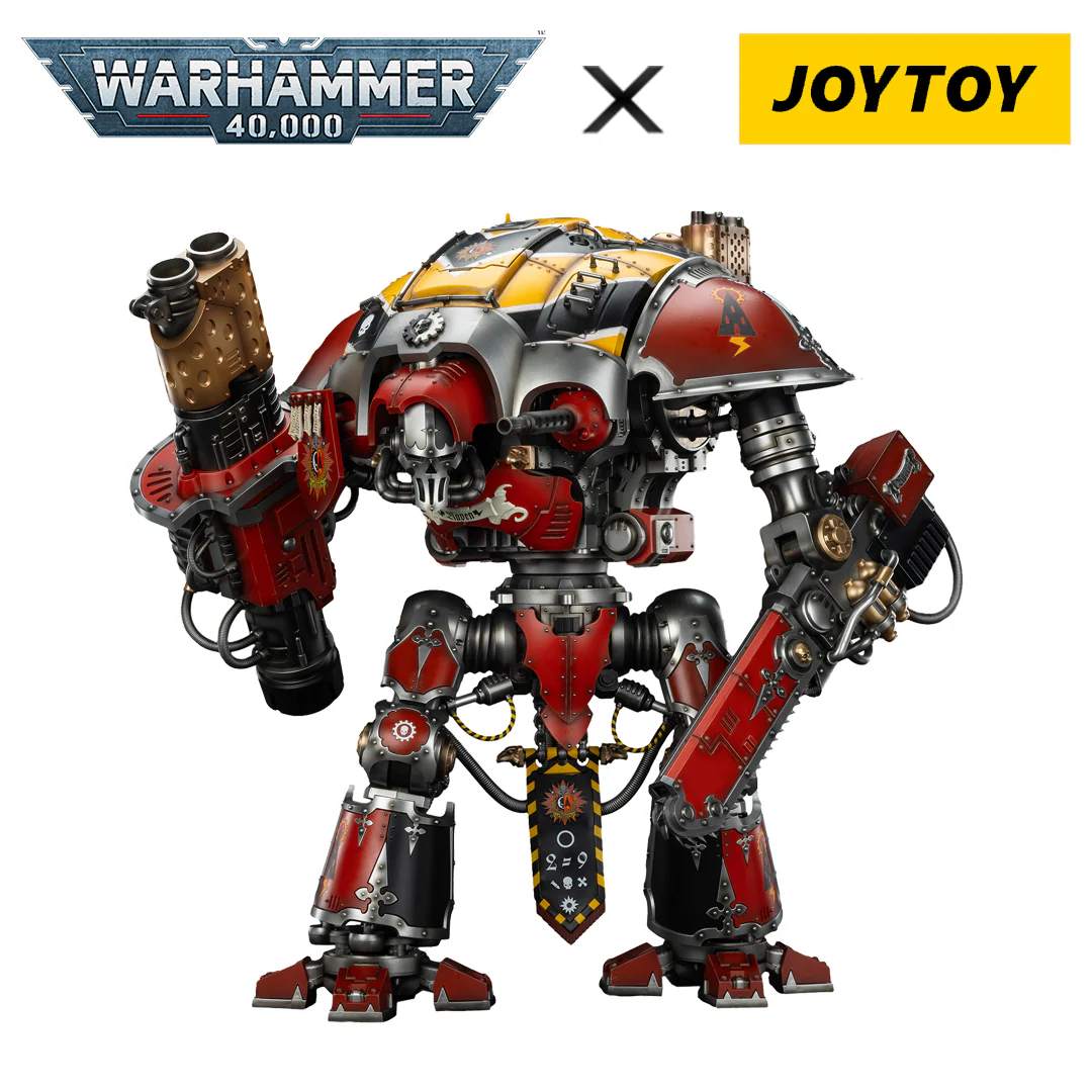 JoyToy Warhammer: 40,000 Action Figure - Imperial Knights, House Raven, Knight Errant (1/18 Scale)