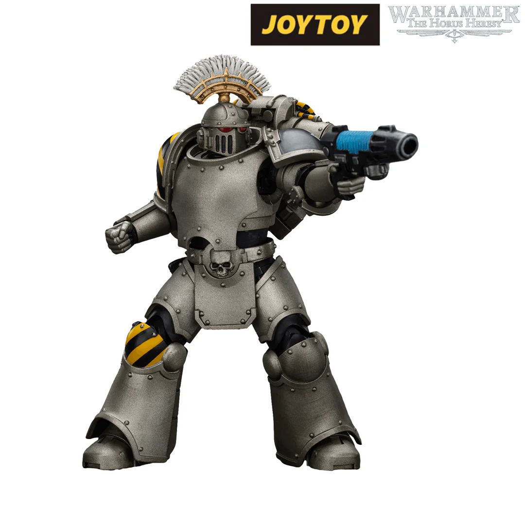 JoyToy Warhammer The Horus Heresy Action Figure - Iron Warriors, MKIII Tactical Sergeant (1/18 Scale)
