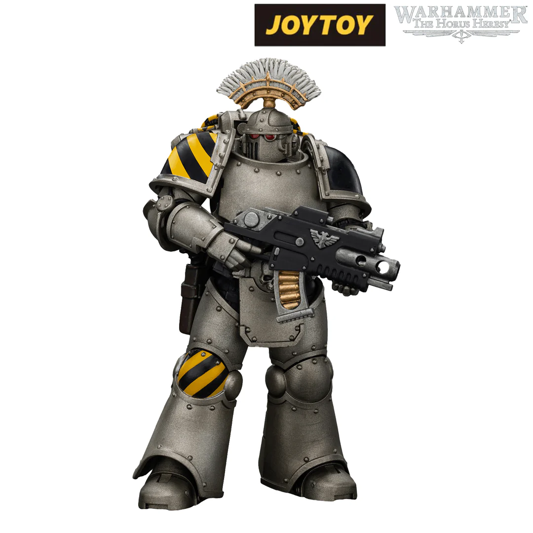 JoyToy Warhammer The Horus Heresy Action Figure - Iron Warriors, MKIII Tactical Sergeant (1/18 Scale)