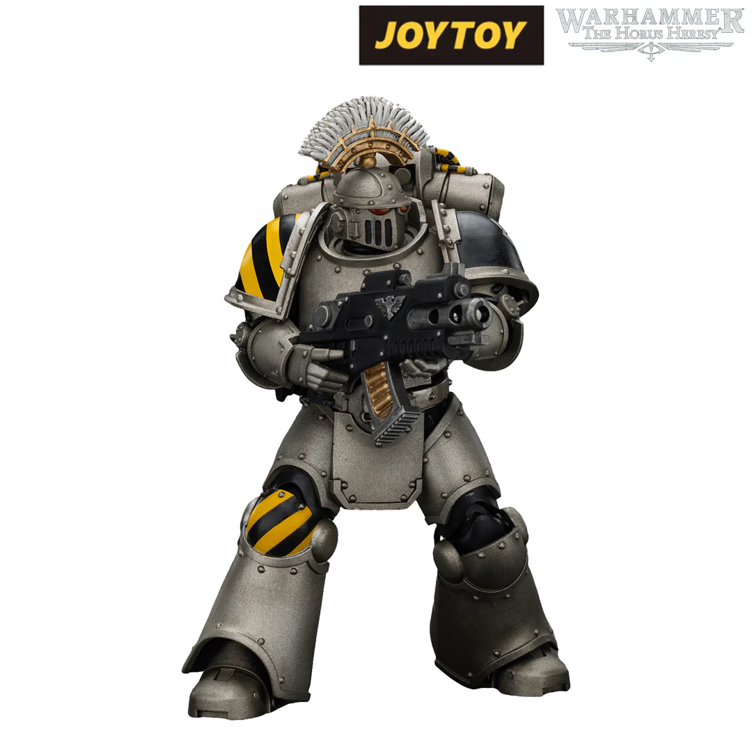 JoyToy Warhammer The Horus Heresy Action Figure - Iron Warriors, MKIII Tactical Sergeant (1/18 Scale)