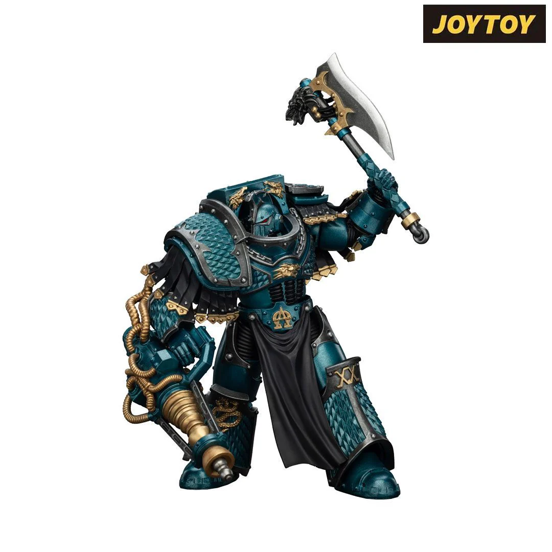JoyToy Warhammer The Horus Heresy Action Figure - Alpha Legion, Lernaean Terminator with Conversion Beam Cannon (1/18 Scale)