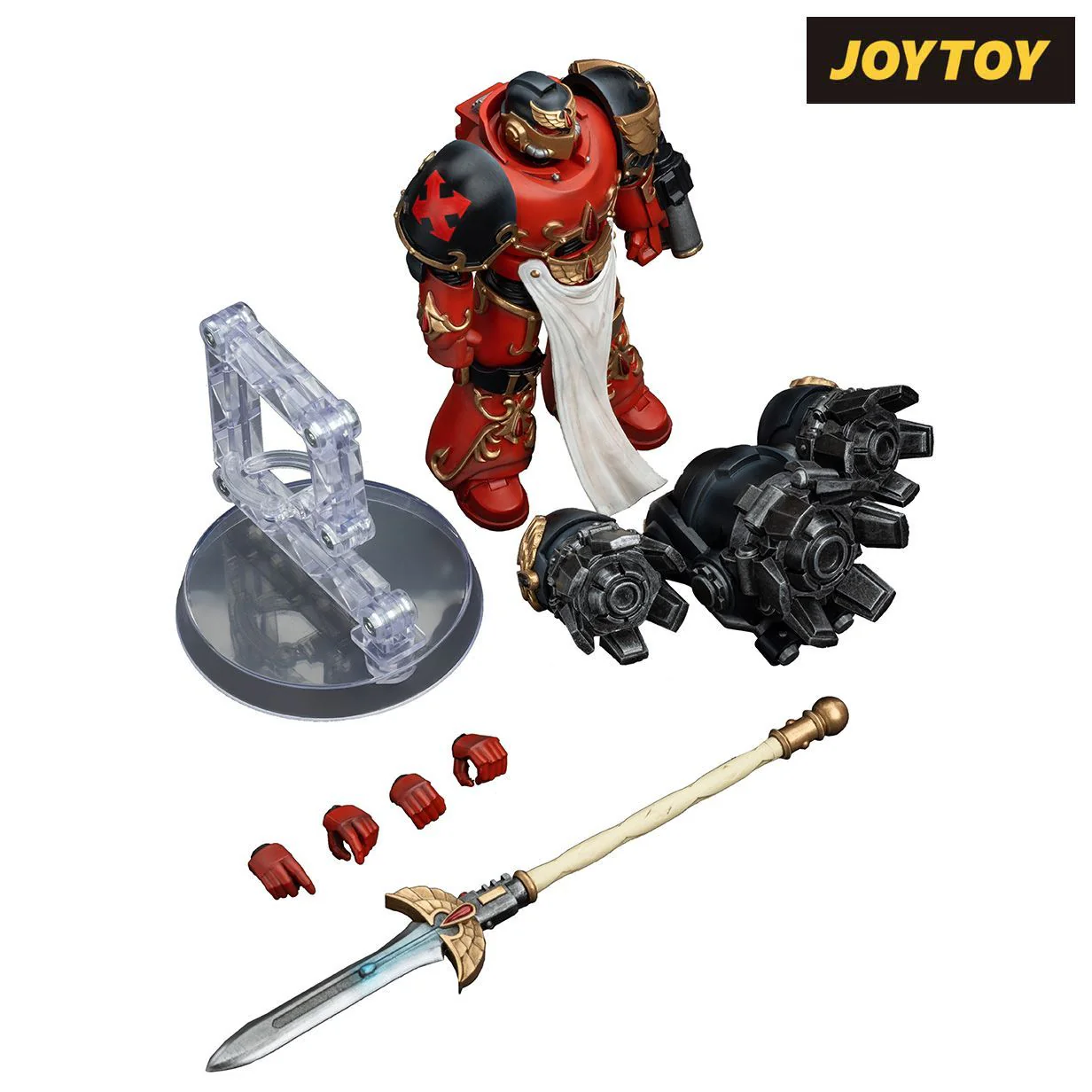 JoyToy Warhammer The Horus Heresy Action Figure - Blood Angels, Dawnbreaker Cohort, Dawnbreaker Champion (1/18 Scale)