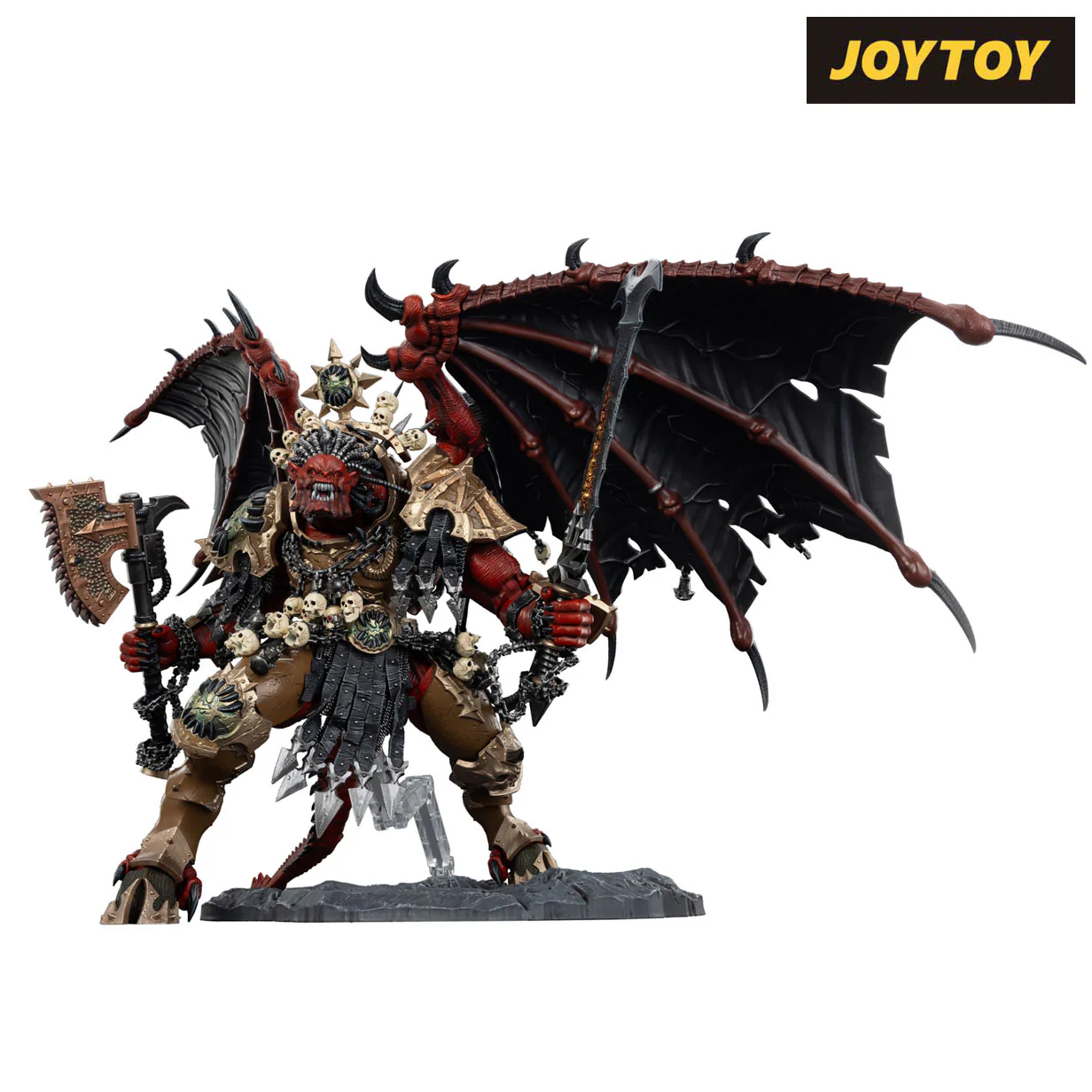 JoyToy Warhammer: 40,000 Action Figure - World Eaters, Angron, Daemon Primarch of Khorne (1/18 Scale)