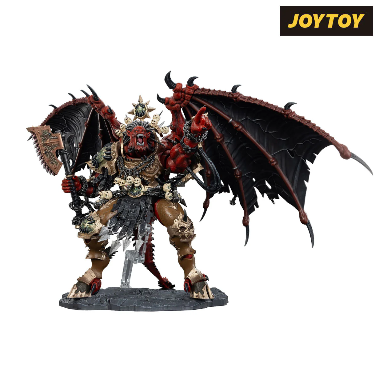 JoyToy Warhammer: 40,000 Action Figure - World Eaters, Angron, Daemon Primarch of Khorne (1/18 Scale)