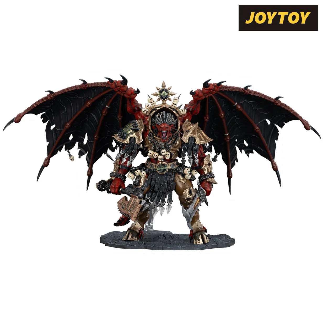 JoyToy Warhammer: 40,000 Action Figure - World Eaters, Angron, Daemon Primarch of Khorne (1/18 Scale)