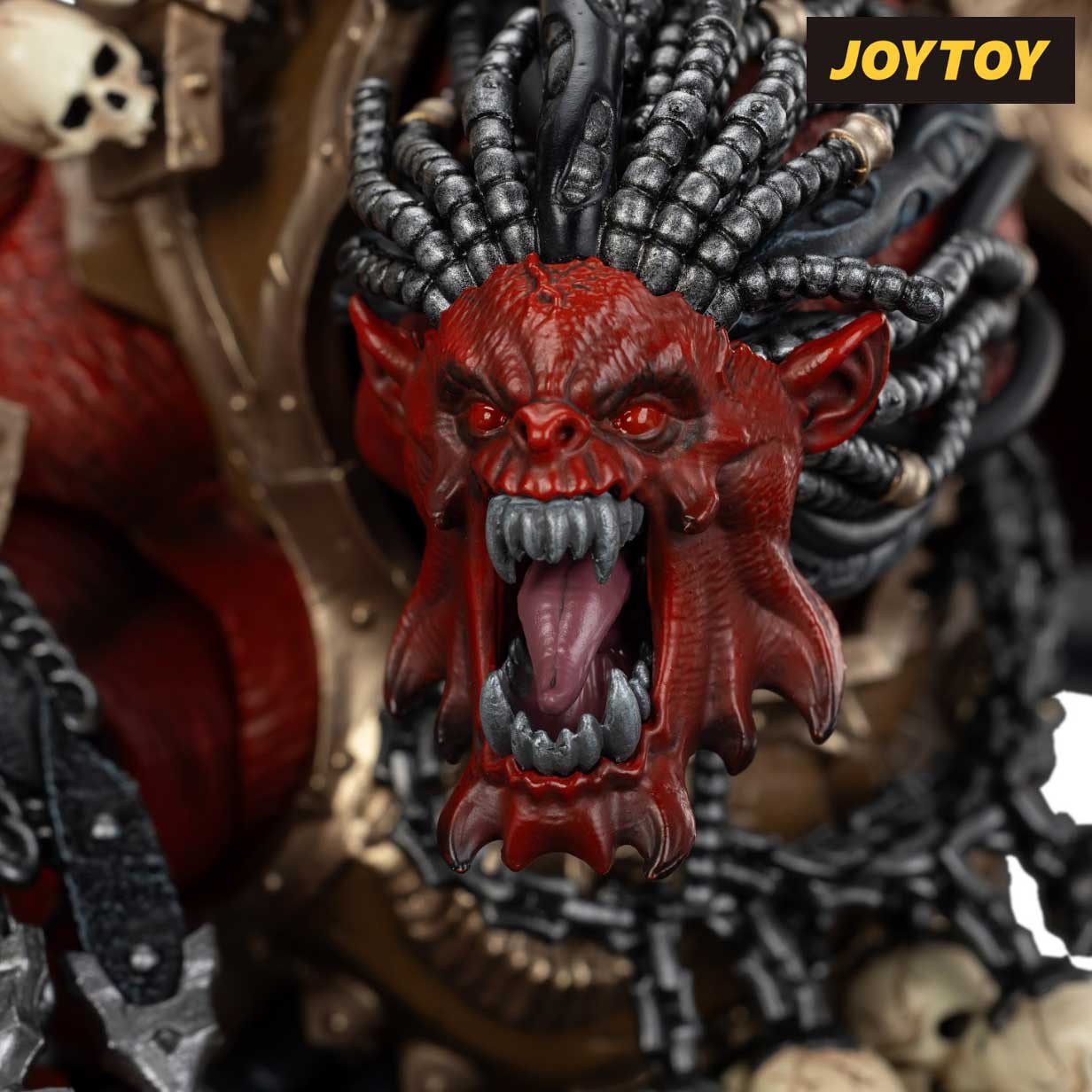 JoyToy Warhammer: 40,000 Action Figure - World Eaters, Angron, Daemon Primarch of Khorne (1/18 Scale)