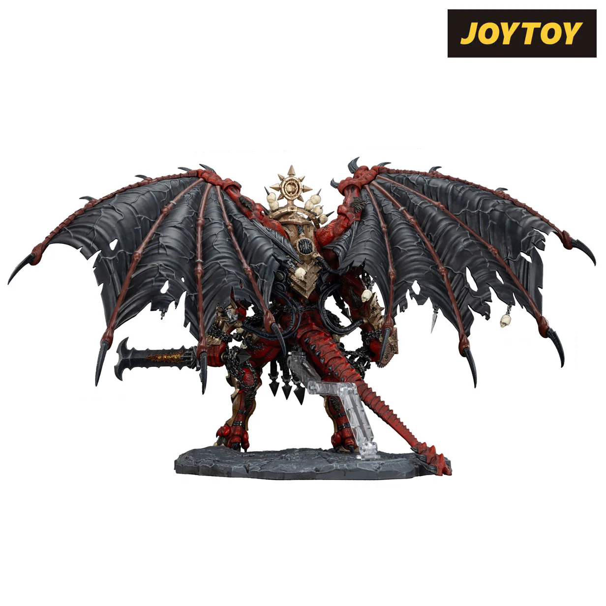 JoyToy Warhammer: 40,000 Action Figure - World Eaters, Angron, Daemon Primarch of Khorne (1/18 Scale)