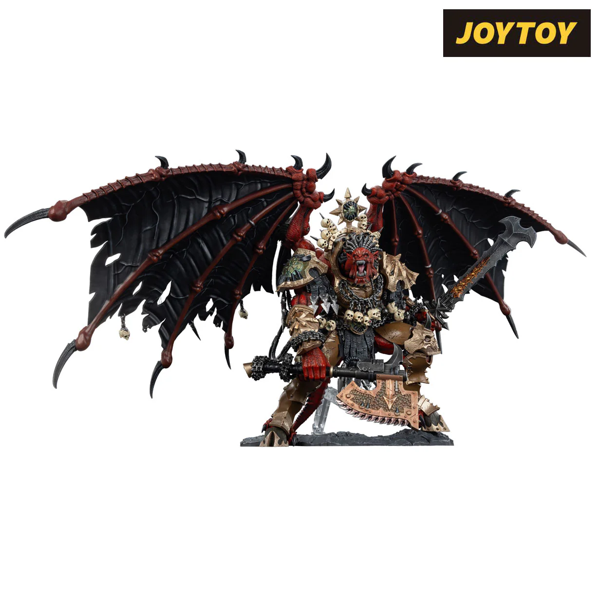 JoyToy Warhammer: 40,000 Action Figure - World Eaters, Angron, Daemon Primarch of Khorne (1/18 Scale)