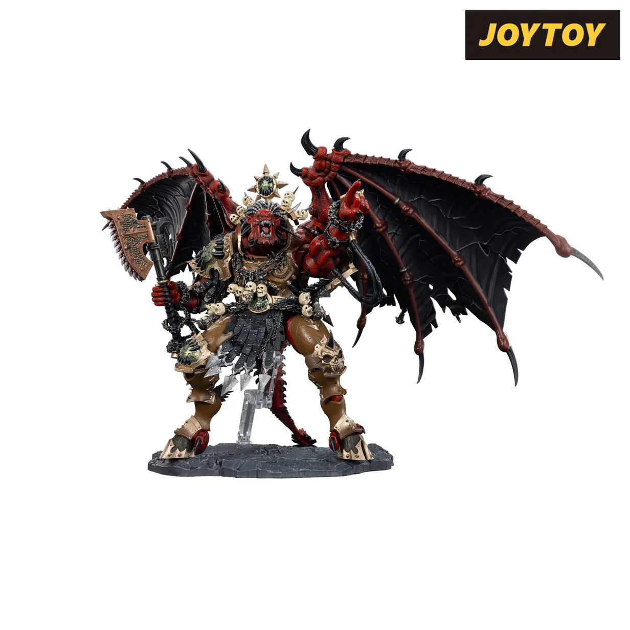 JoyToy Warhammer: 40,000 Action Figure - World Eaters, Angron, Daemon Primarch of Khorne (1/18 Scale)