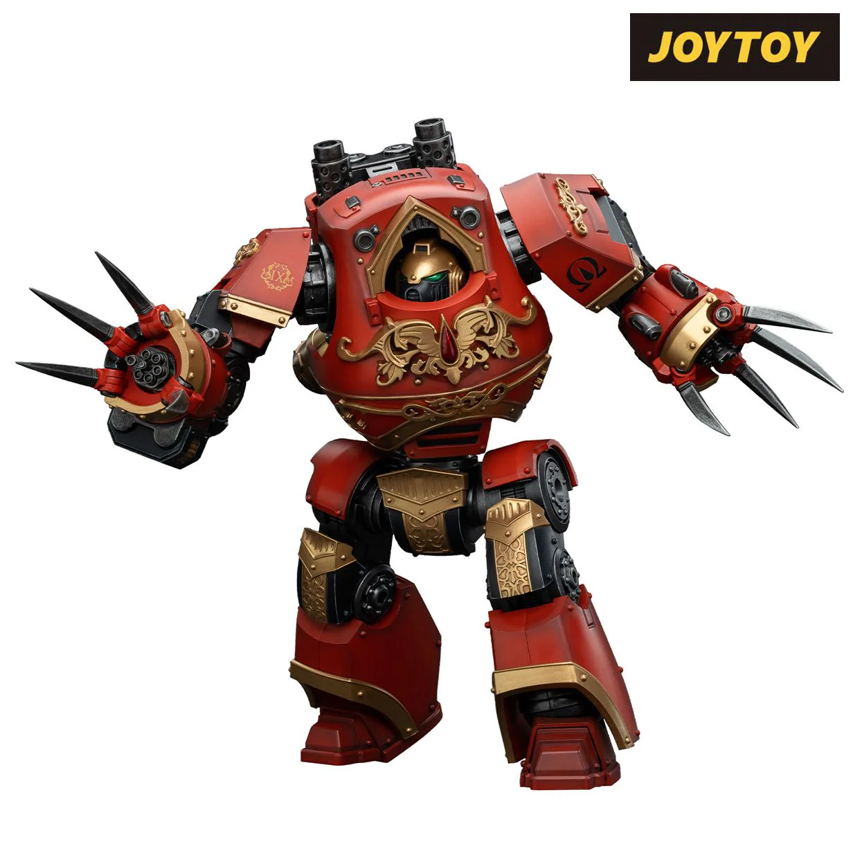 JoyToy Warhammer The Horus Heresy Action Figure - Blood Angels, Contemptor-Incaendius Dreadnought (1/18 Scale)