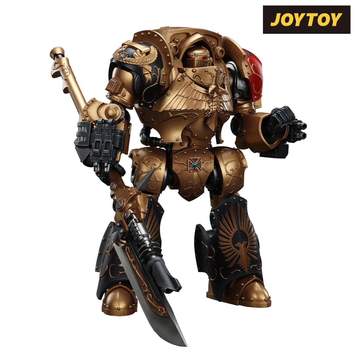 JoyToy Warhammer The Horus Heresy Action Figure - Legio Custodes, Contemptor-Achillus Dreadnought (1/18 Scale) Preorder