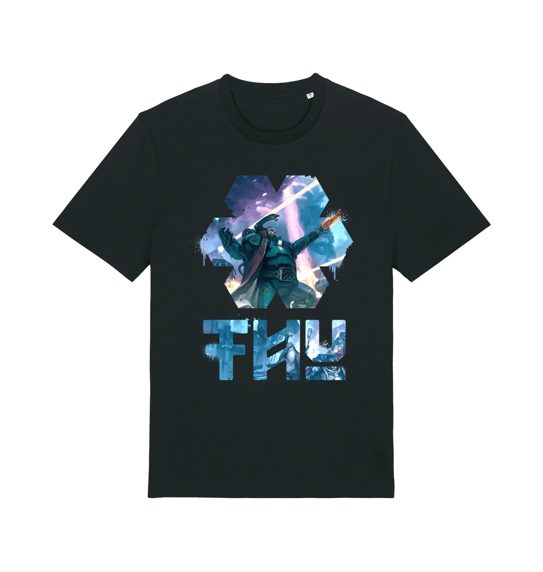 Leagues of Votann, The Greater Thurian League Blue Logo T Shirt