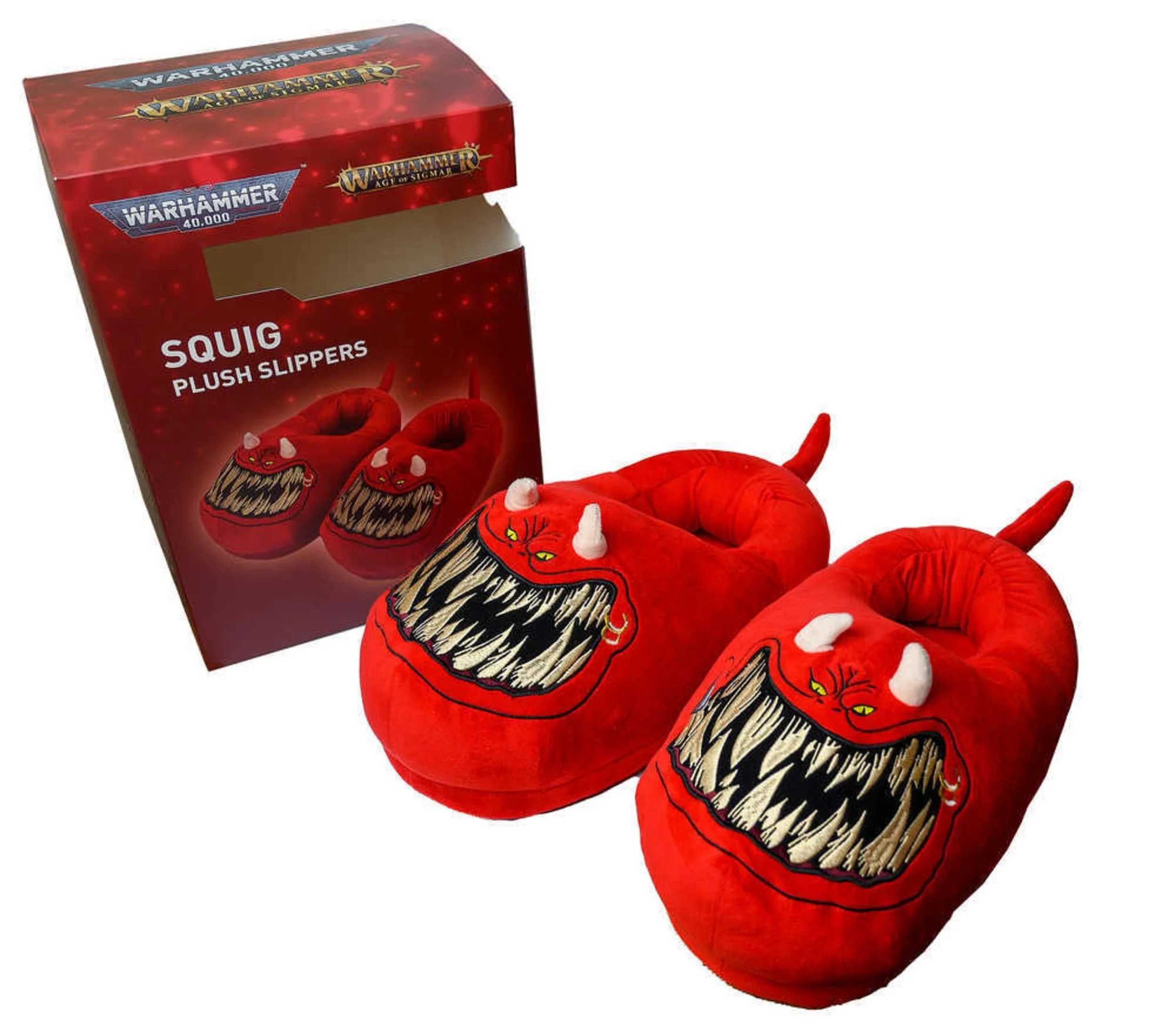 Warhammer 40,000: Red Squig Slippers
