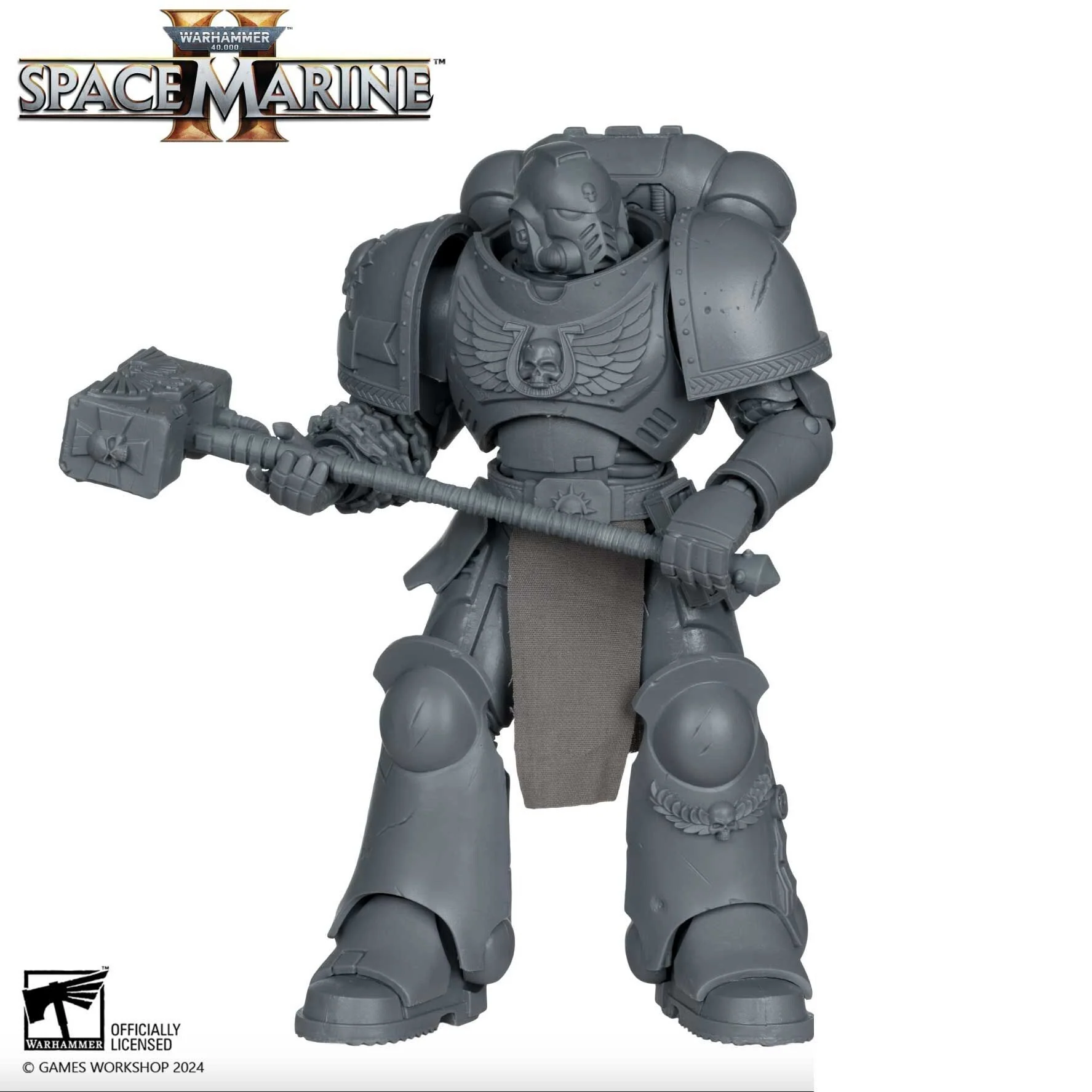 McFarlane Toys Warhammer 40,000 Action Figure Ultramarines: Lieutenant Titus (Artist Proof) 18 cm