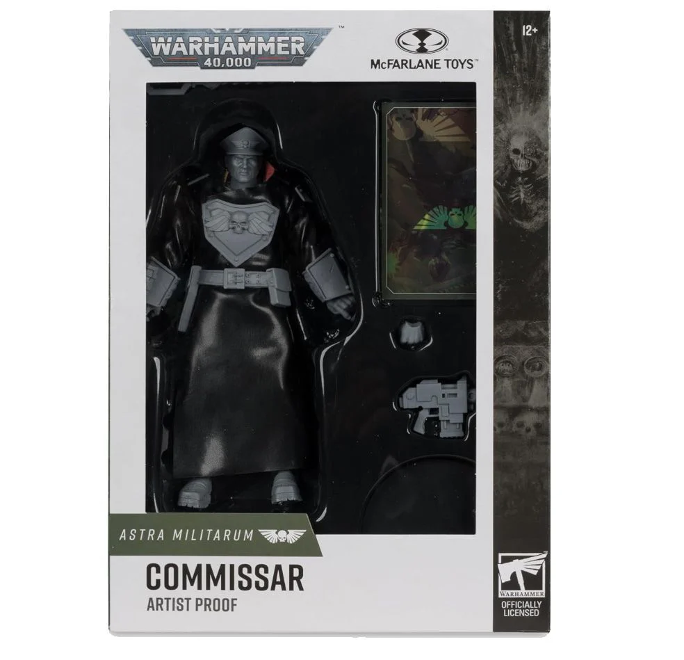 McFarlane Toys Warhammer 40,000 Action Figures Astra Militarum: Commissar (Artist Proof) 18 cm