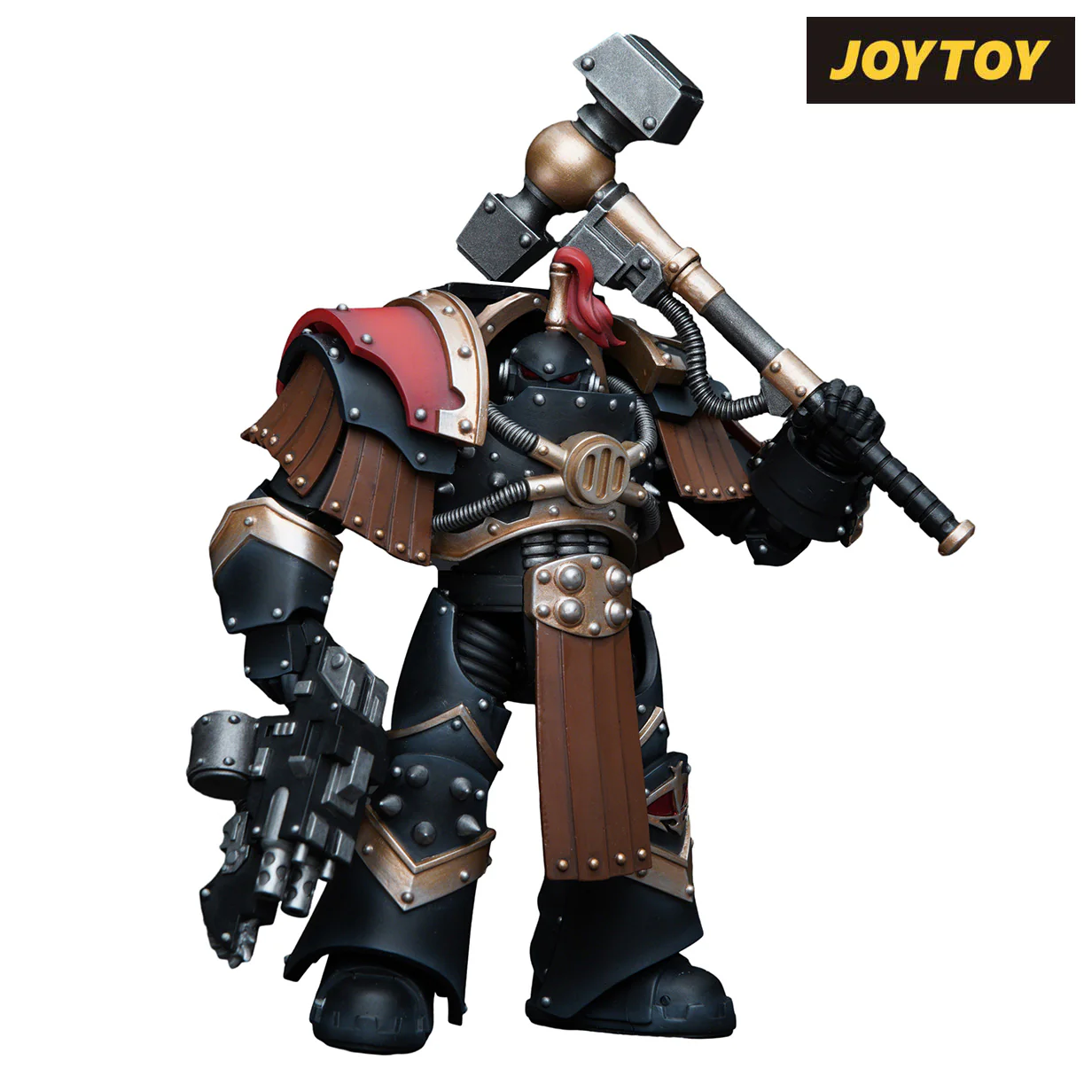 JoyToy Warhammer The Horus Heresy Action Figure - Sons of Horus Justaerin Terminator Squad, Justaerin with Thunder Hammer (1/18 Scale)