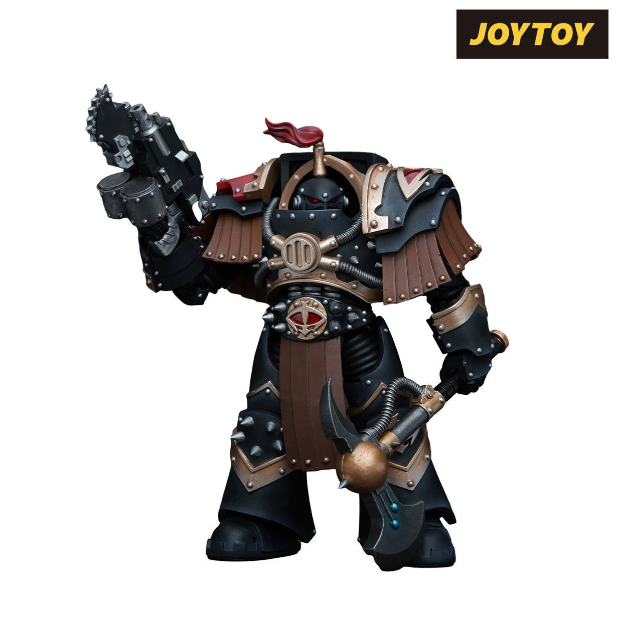 JoyToy Warhammer The Horus Heresy Action Figure - Sons of Horus Justaerin Terminator Squad, Justaerin with Carsonran Power Axe (1/18 Scale)
