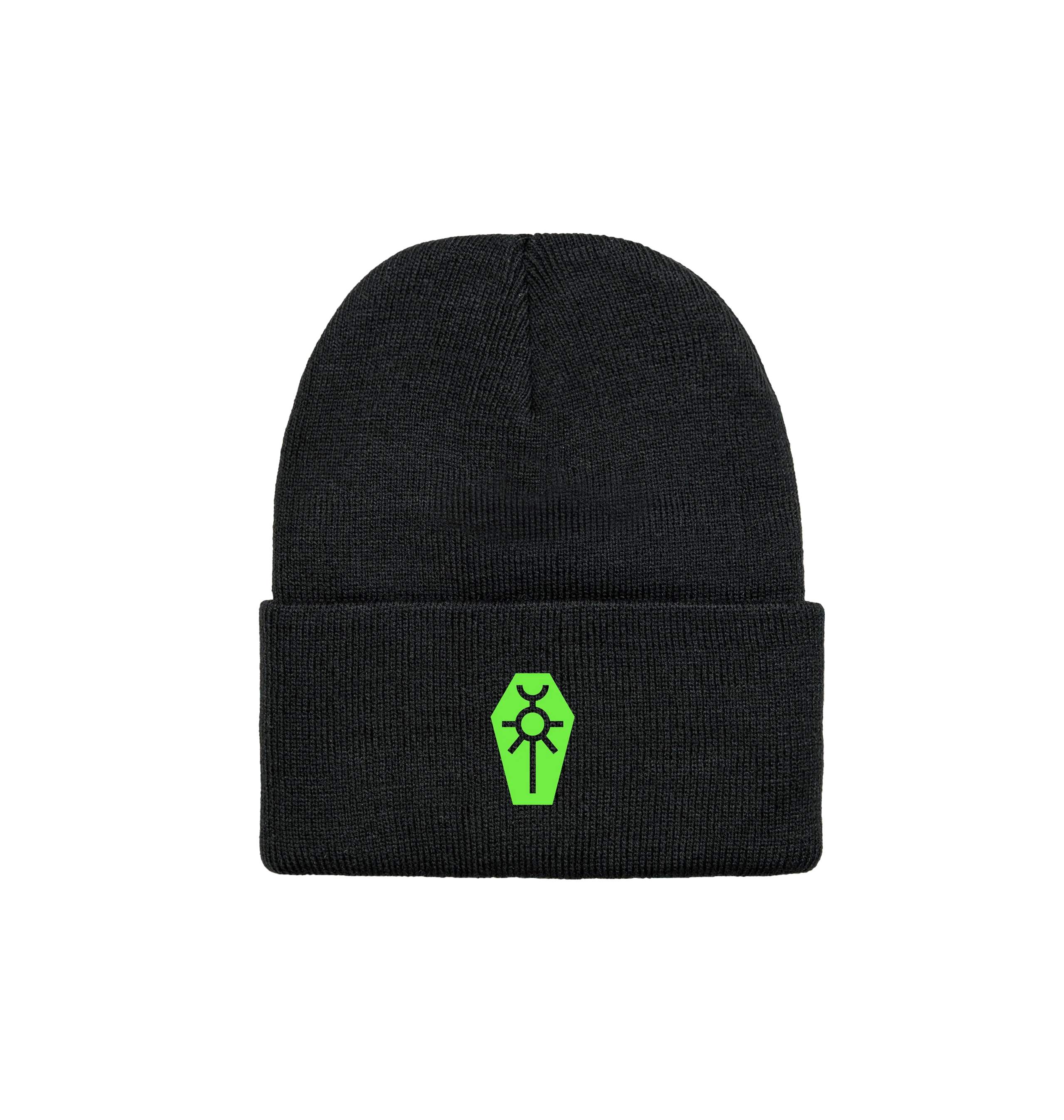 Necron Green Icon Beanie
