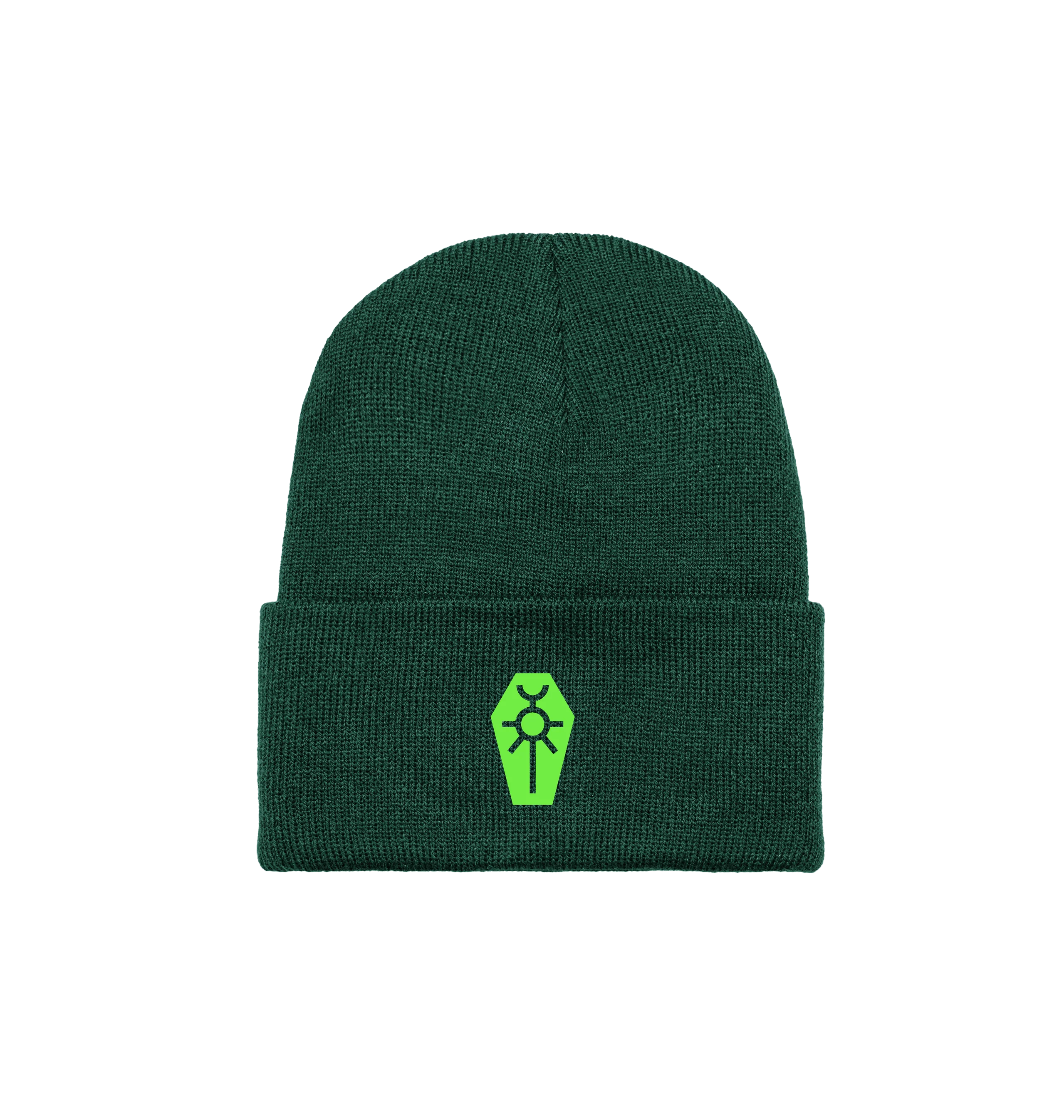 Necron Green Icon Beanie