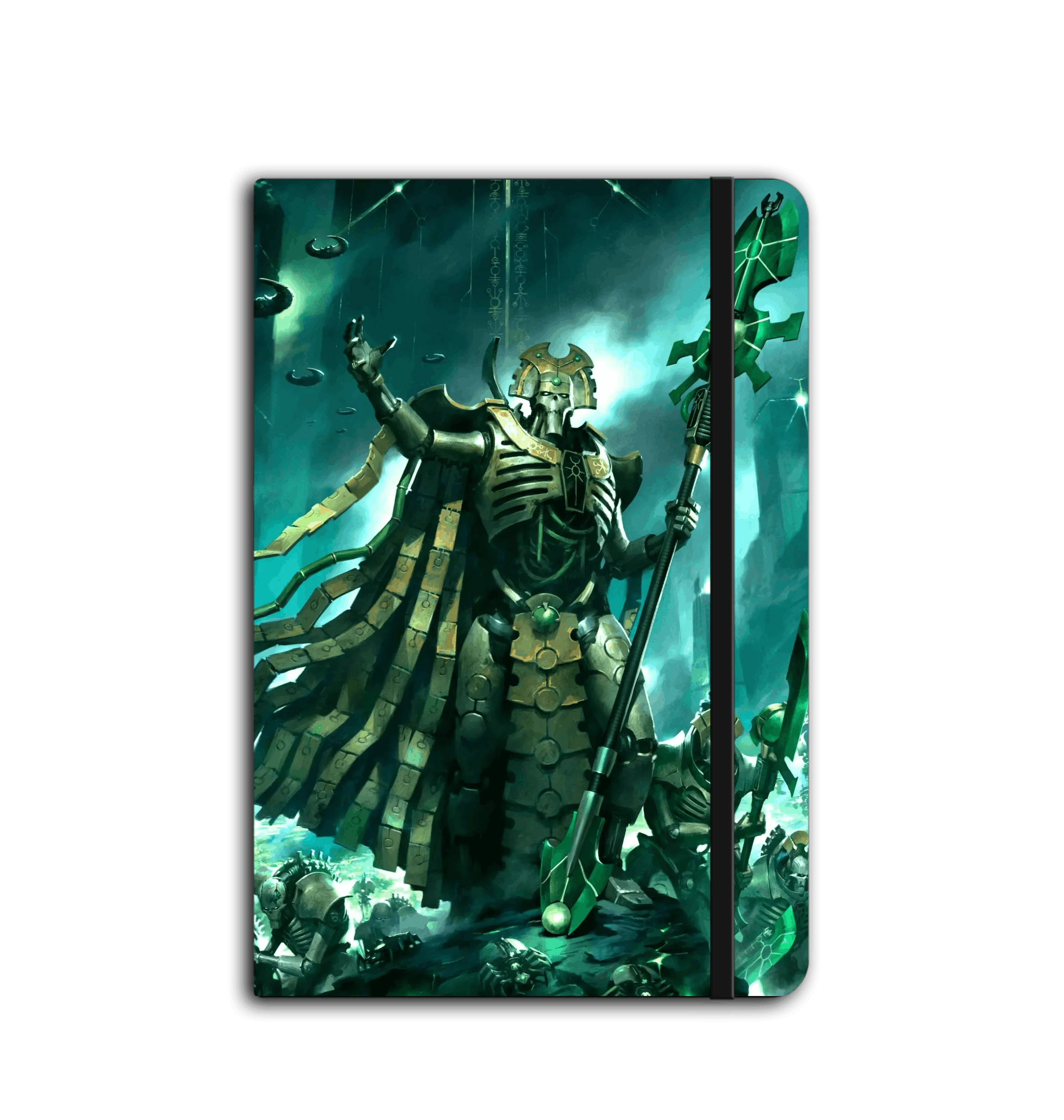 Necrons Art Unruled Notebook