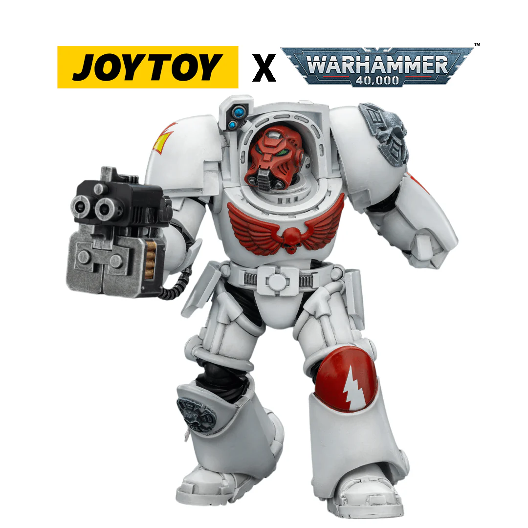 930-joytoy-warhammer-40-000-action-figure-white-scars-terminator-2-with-power-fist-and-storm-bolter-1-18-scale-1.webp JoyToy Warhammer 40,000 Action Figure - White Scars, Terminator 2 with Power Fist and Storm Bolter (1/18 Scale)