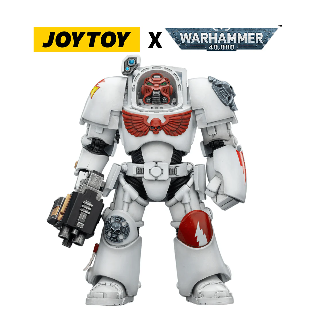 930-joytoy-warhammer-40-000-action-figure-white-scars-terminator-2-with-power-fist-and-storm-bolter-1-18-scale-3.webp JoyToy Warhammer 40,000 Action Figure - White Scars, Terminator 2 with Power Fist and Storm Bolter (1/18 Scale)