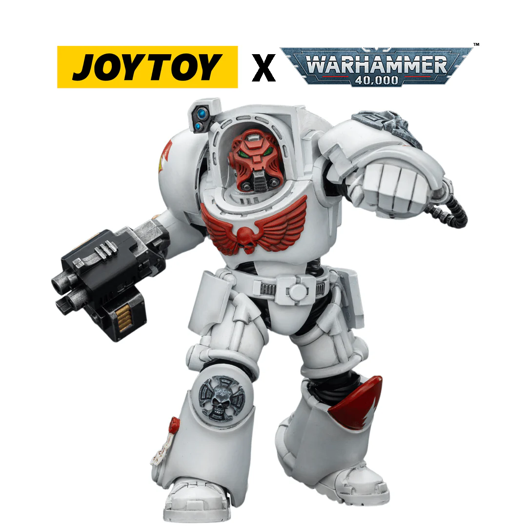 930-joytoy-warhammer-40-000-action-figure-white-scars-terminator-2-with-power-fist-and-storm-bolter-1-18-scale-6.webp JoyToy Warhammer 40,000 Action Figure - White Scars, Terminator 2 with Power Fist and Storm Bolter (1/18 Scale)