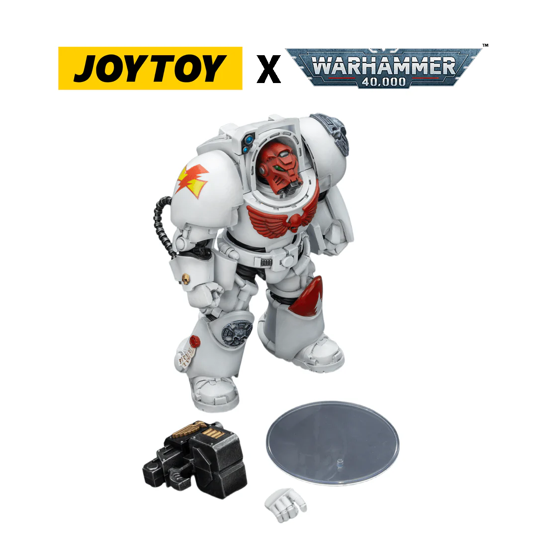 930-joytoy-warhammer-40-000-action-figure-white-scars-terminator-2-with-power-fist-and-storm-bolter-1-18-scale-9.webp JoyToy Warhammer 40,000 Action Figure - White Scars, Terminator 2 with Power Fist and Storm Bolter (1/18 Scale)