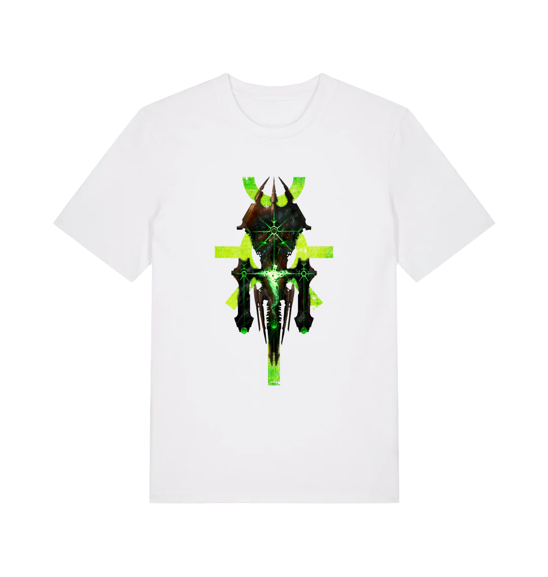 Necrons Silent King Icon Design White T Shirt