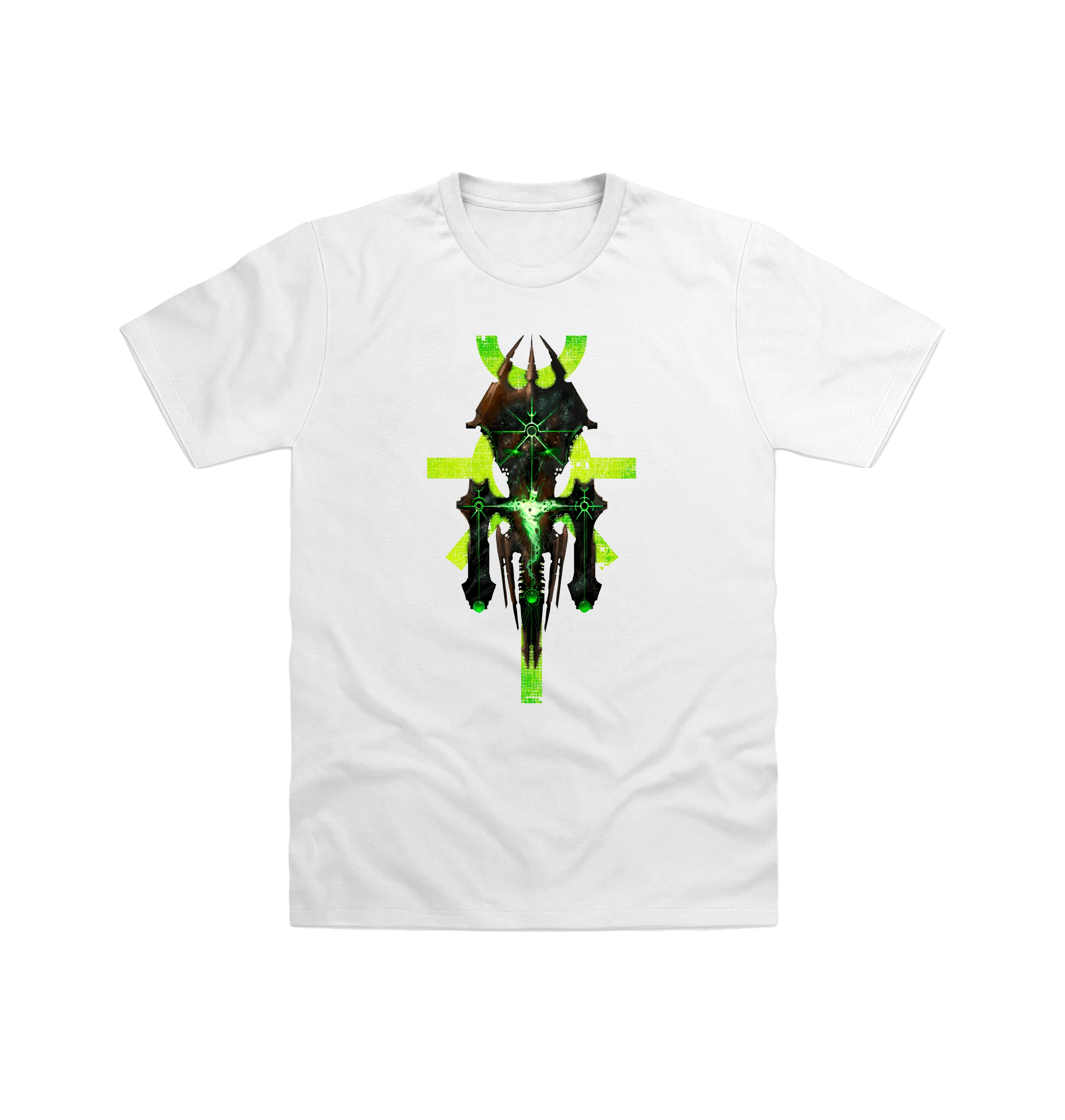 Necrons Silent King Icon Design White T Shirt
