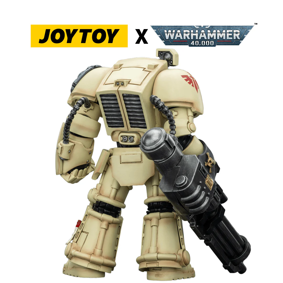 JoyToy Warhammer 40,000 Action Figure - Dark Angels, Terminator 3 with Assault Cannon (1/18 Scale)