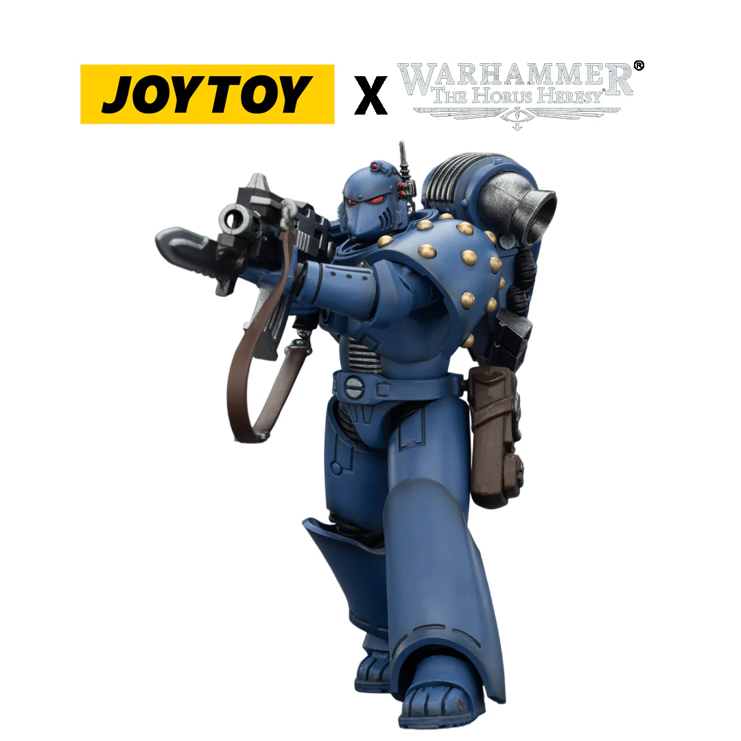JoyToy Warhammer The Horus Heresy Action Figure - Ultramarines, MKVI Legionary (1/18 Scale)