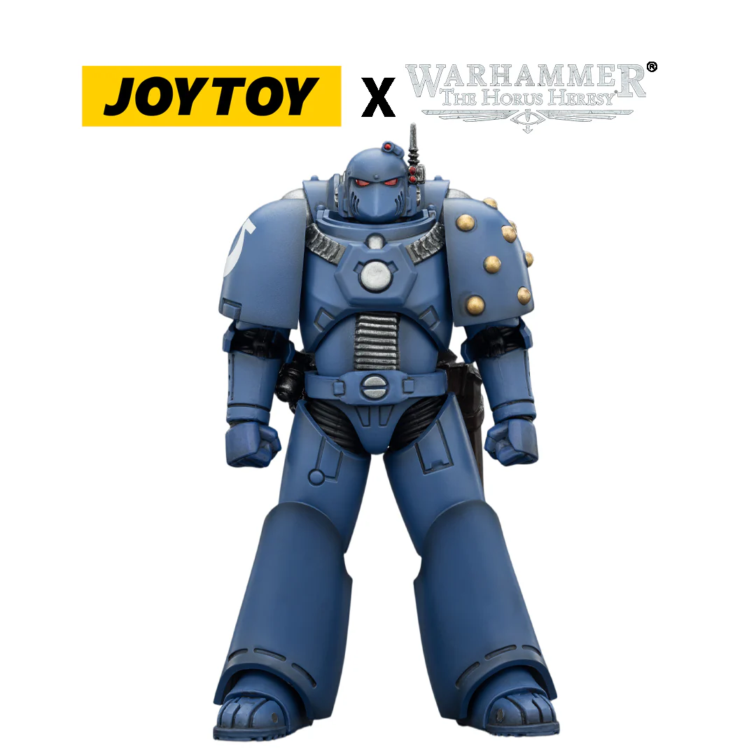 JoyToy Warhammer The Horus Heresy Action Figure - Ultramarines, MKVI Legionary (1/18 Scale)