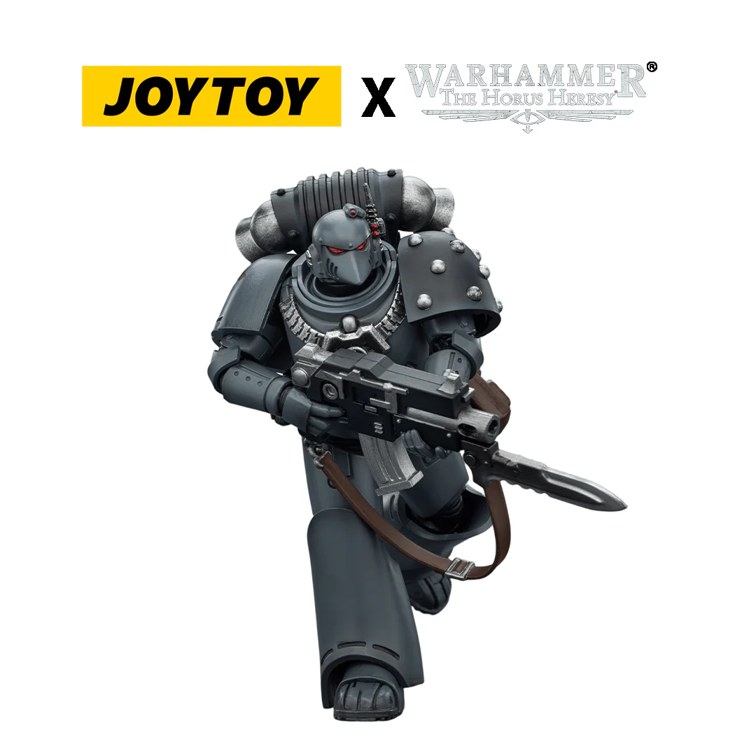 JoyToy Warhammer The Horus Heresy Action Figure - Space Wolves, MKVI Legionary (1/18 Scale)