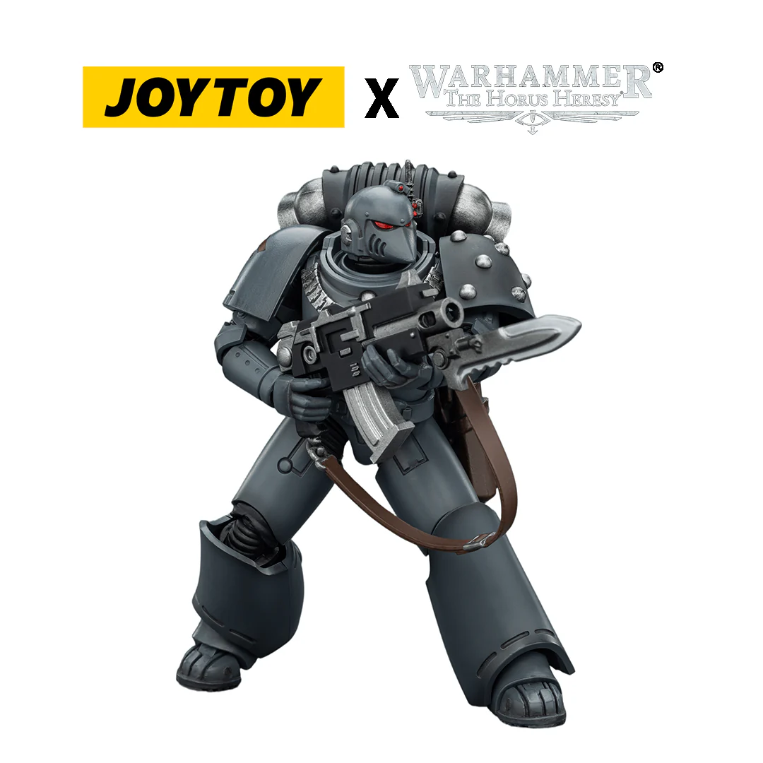 JoyToy Warhammer The Horus Heresy Action Figure - Space Wolves, MKVI Legionary (1/18 Scale)