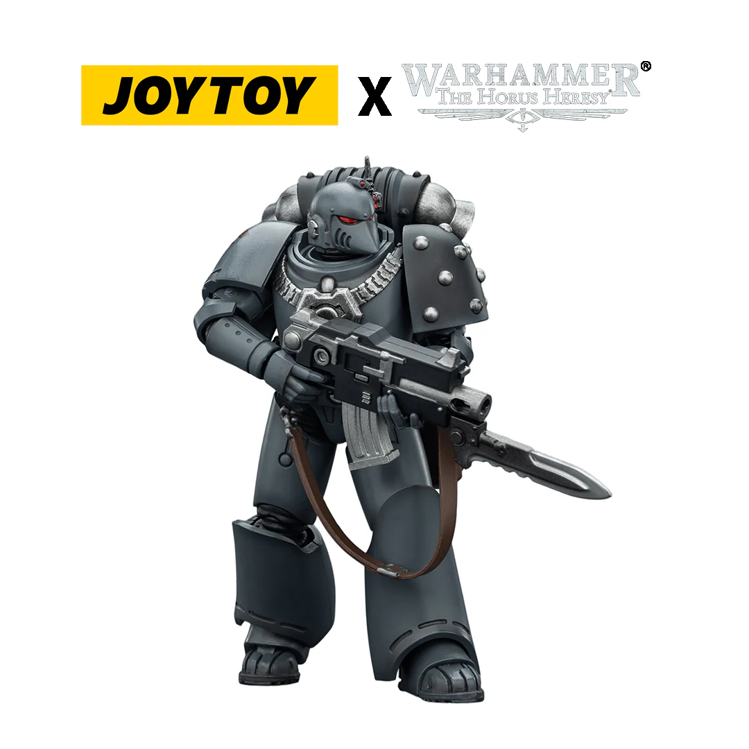 JoyToy Warhammer The Horus Heresy Action Figure - Space Wolves, MKVI Legionary (1/18 Scale)