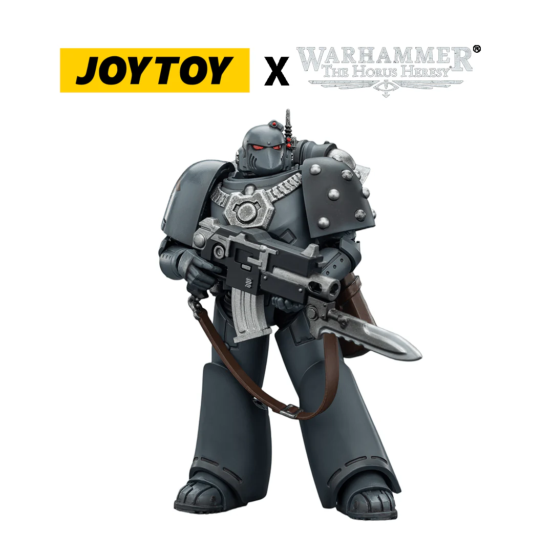JoyToy Warhammer The Horus Heresy Action Figure - Space Wolves, MKVI Legionary (1/18 Scale)