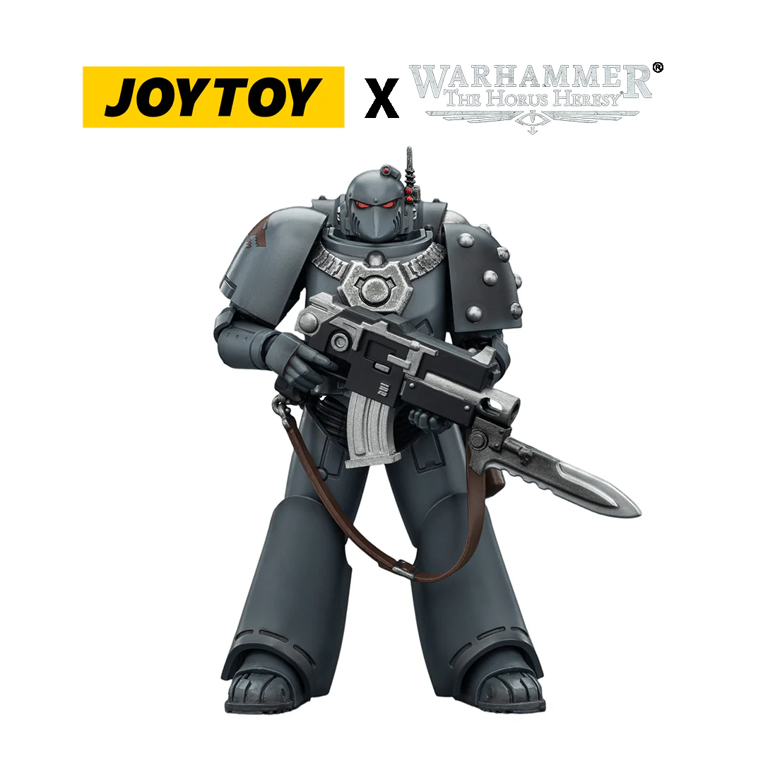 JoyToy Warhammer The Horus Heresy Action Figure - Space Wolves, MKVI Legionary (1/18 Scale)